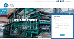 Desktop Screenshot of focuspaper.com