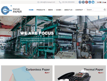Tablet Screenshot of focuspaper.com